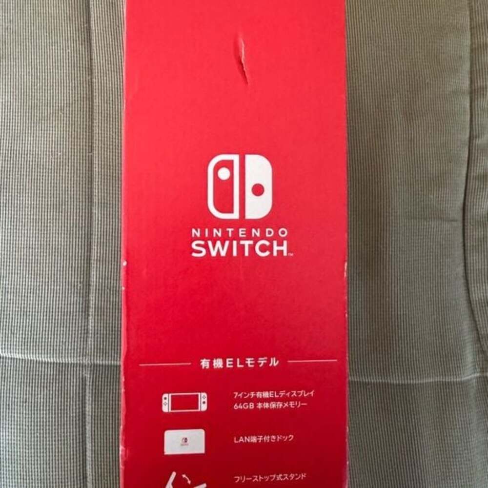 Nintendo Switch Console Organic EL Model (OLED) White Joy-Con (NEW) - Picture 9 of 10